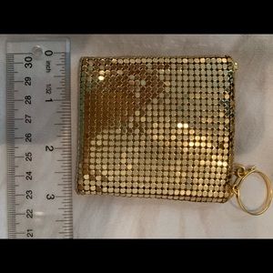 Whiting Davis Gold Mesh key holder